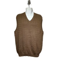ping mercerized cotton beige Sleeveless V-neck vest XL - $19.79