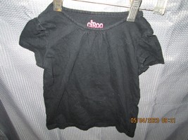 Circo Black T Shirt size 5T short Sleeve round neck 100%cotton used - £4.01 GBP
