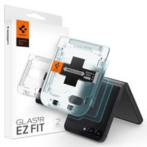 Spigen Tempered Glass Screen Protector [GlasTR EZ FIT] Designed for Galaxy Z Fli - £26.72 GBP