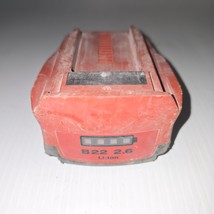 HILTI B22 / 2.6 AH Li ION BATTERY PACK CPC Working Holds Full Charge - $26.53