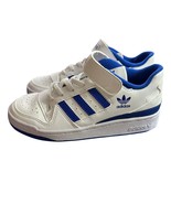 Adidas Kids&#39; Forum Low C Sneaker White Blue Kids Size 1.5 New - $47.52