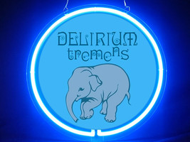 Neon-0723 Delirium Tremens Beer Hub Bar Display Advertising Neon Sign - £61.87 GBP