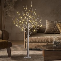 Lighted Birch Tree 6FT 72 LED Artificial Tree for Decoration Inside and Outside  - $127.65