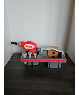 Fisher Price Drillin&#39; Action Tool Set Drill Screws Electric Tool Box w/B... - €30,96 EUR