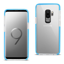 [Pack Of 2] Reiko Samsung Galaxy S9 Plus Soft Transparent TPU Case In Clear Blue - £16.09 GBP