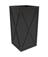 LeisureMod Papyrus Modern Fiberstone and Clay Planter Rectangular Weathe... - €156,33 EUR