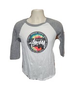 Stussy Design Roots Reggae Surf Rydim for Jah Irie Feeling Adult S White... - $43.99