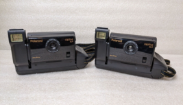 2 x Vintage Polaroid Captiva SLR Auto Focus Instant Camera w/ Strap - £13.36 GBP