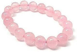 8 MM Rose Quartz Bracelet Reiki Healing Beads (Pink, Unisex) Restores En... - £27.68 GBP