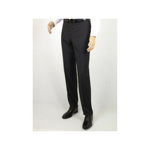 Men's Suit Wool Cashmere Georgio Cosani Two Buttons 910-04 Gray Pinstripe image 8