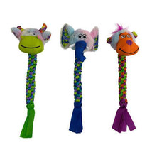 Multipet Pet Envy Braided Rope Animals Assorted 1ea/15 in - £11.03 GBP