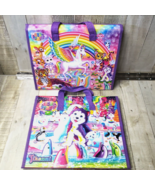 Lisa Frank TIKANNI HUSKY &amp; UNICORN Trifold Portfolio Storage Case Folder... - $14.80