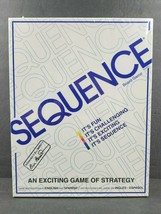 Sequence Game Strategy Vintage 1995 Challenging Card Playing Family Fun ... - £19.45 GBP