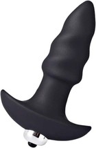 Vibrating Butt Plug - Anal Sex Toy Dildo Soft Liquid Silicone Anal Vibrator - £10.78 GBP