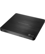 LG 0.5 Inch Ultra Slim Portable DVD Graveur SP60 - Noir - $24.99