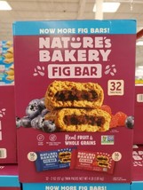 Fig Bars Blueberry &amp;Raspberry  Nature&#39;s Bakery  32 CT - £18.19 GBP
