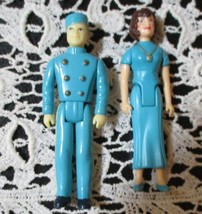 Fisher Price Sweet Streets 2 Uniformed Dolls Male &amp; Female - $10.93