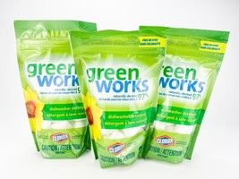 Clorox Green Works Dishwasher Detergent Packs 20ct Lot of 3 Dye Free - $39.95