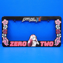 Darling in the Franxx Zero Two Custom License Plate Frame Car Anime Figure - £39.50 GBP