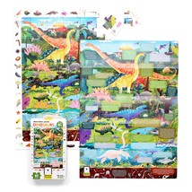 Banana Panda Dinosaur Puzzle for Kids - Large 60-Piece Observation Floor... - $20.95