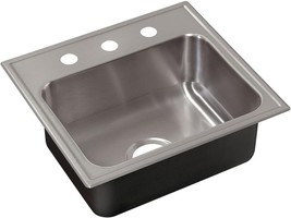 Just Manufacturing Commercial Drop In Sink. SL-ADA-1921-A-GR-3 5.5. 21&quot; x 19&quot; - £451.11 GBP