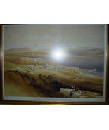 Print of Antique 1839 David Roberts Engraving &quot;Tiberias &amp; Sea of Galilee... - €26,41 EUR