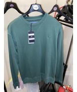 Mens Crew Clothing Round Neck Jumper Green M Brand New With Tags - £32.09 GBP