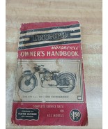 1951 Triumph Motorcycle Owners Handbook - £15.79 GBP