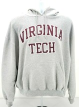 Champion Authentic Athletic Apperal Virgina Tech Gray Pull over Hoodie XL - $104.94