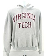 Champion Authentic Athletic Apperal Virgina Tech Gray Pull over Hoodie XL - £82.34 GBP