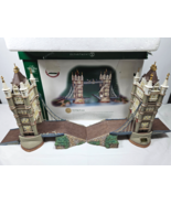DAMAGED Department 56 Dickens Village Series 20 Tower Bridge of London i... - $69.99