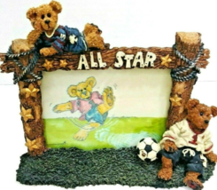 Boyds Bears The Bearstone Collection Rocky All Star Picture Frame PC#5E/2055 - £7.34 GBP