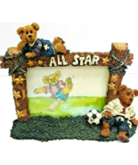 Boyds Bears The Bearstone Collection Rocky All Star Picture Frame PC#5E/... - $9.49