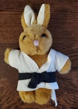 VTG Dan Dee Dandee karate  Bunny Rabbit Plush with sounds.  7 inches - £11.20 GBP