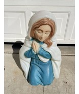 Vintage Mary Blow Mold Christmas Nativity  26&quot; tall general foam plastic - €75,99 EUR