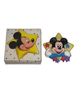 Vintage 1989 Avon Disney Be A Star Mickey Mouse Lapel Pin Brooch - $11.78 CAD