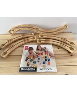 Hape Quadrilla Marble Run Replacement Pieces: 5 Curved Luge Tracks 20&quot; A... - €33,60 EUR
