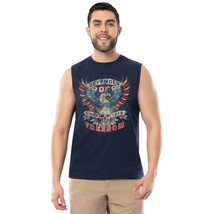 Way to Celebrate Men&#39;s 4th July Defender of Freedom Graphic Muscle Tank ... - £10.70 GBP