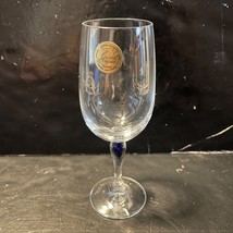 Vintage Cristal D&#39;Arques Durand Venise Saphir Wine - $15.00