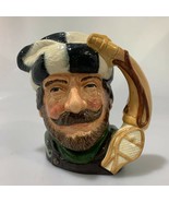 Royal Doulton Trapper Large 7&quot; Toby Mug D6609 Made in England Vintage - £48.97 GBP