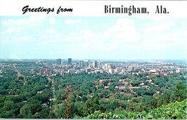 Greetings From Birmingham Industrial Center of the South Alabama Postcard - £5.82 GBP