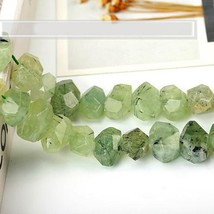 15-20mm Natural Stone Faceted Irregular Shape Necklace Bracelet Jewelry Loose Be - £31.40 GBP