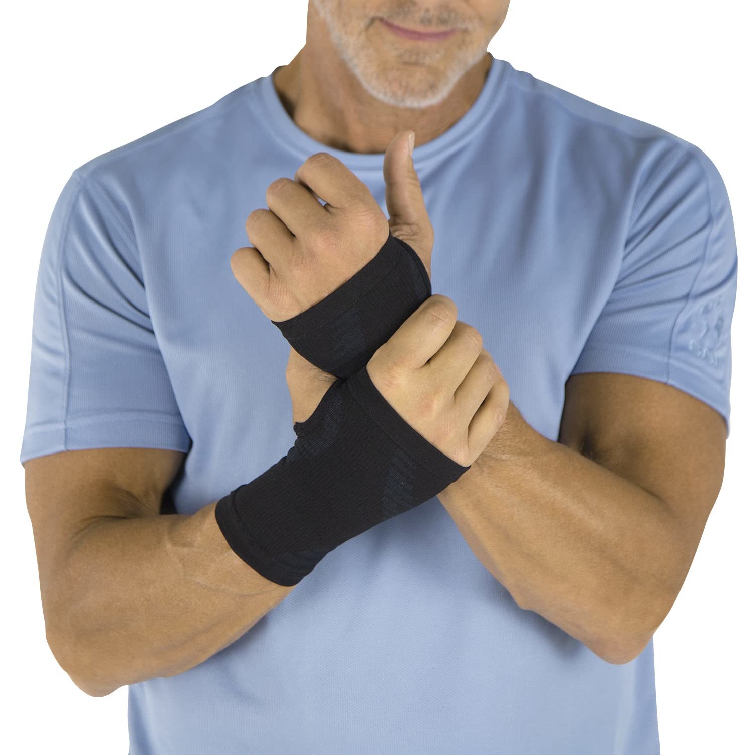 Wrist Compression Support Brace For Pain Relief Relieves Carpal Tunnel Arthritis - £22.91 GBP