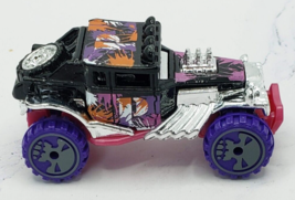 Hot Wheels Baja Bone Shaker HW Art Cars Black Purple Chrome - $2.96