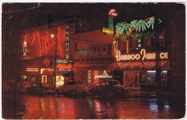 Postcard Vancouver&#39;s Chinatown At Night - $2.96