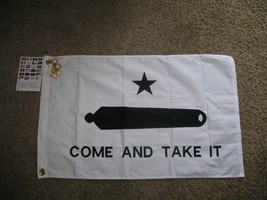 2X3 Come And Take It Gonzales Gonzalez Cotton Flag Banner, Clips - £27.44 GBP