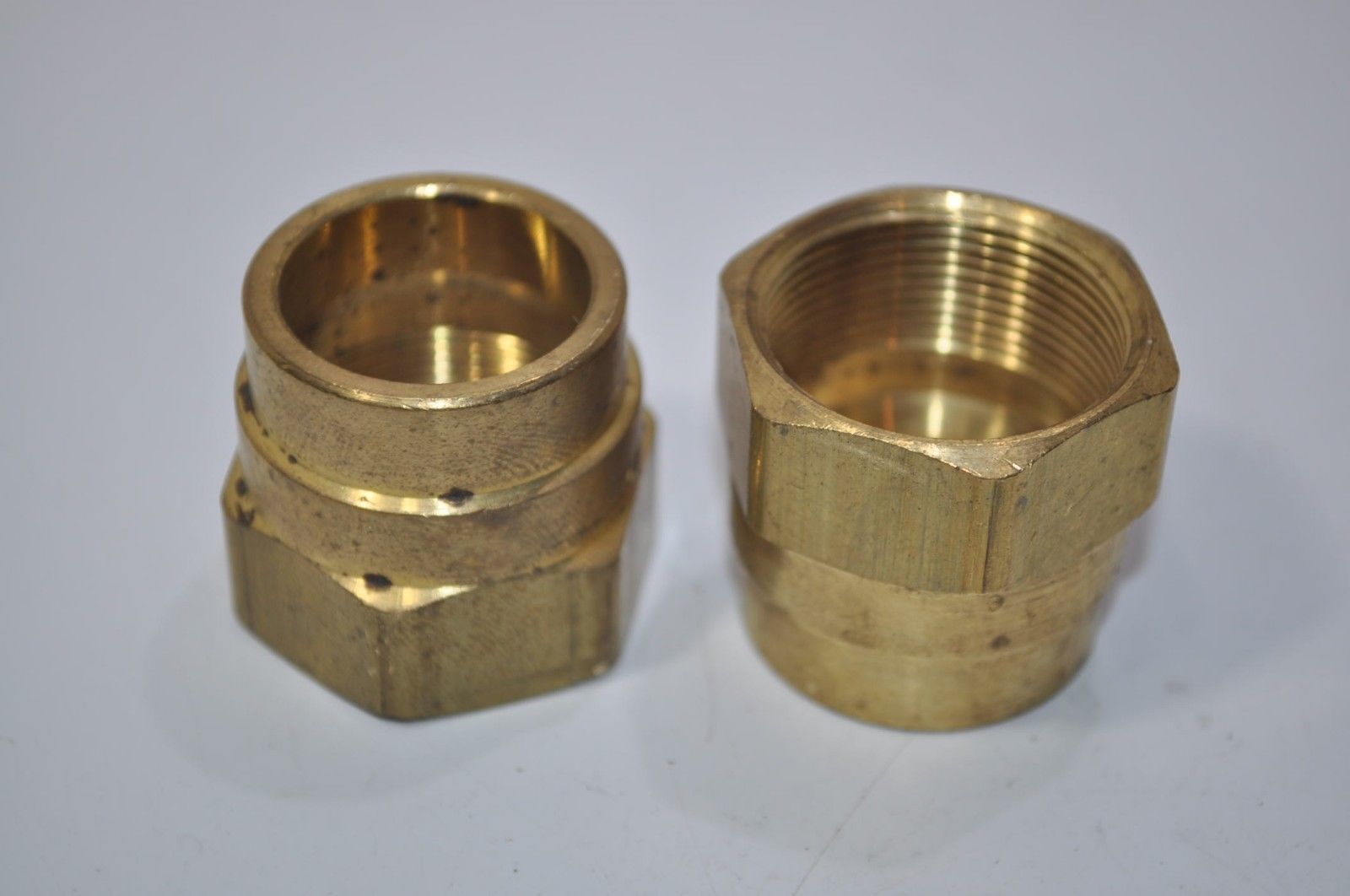 NEW Lot of 2 Tectran Reusable DOT 1/2&quot; Hose Nuts Part# 1025-8 - $13.85