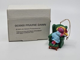 Prairie Dawn Jim Henson Christmas Holiday Ornament Sesame Street 1993 003900 - £19.90 GBP
