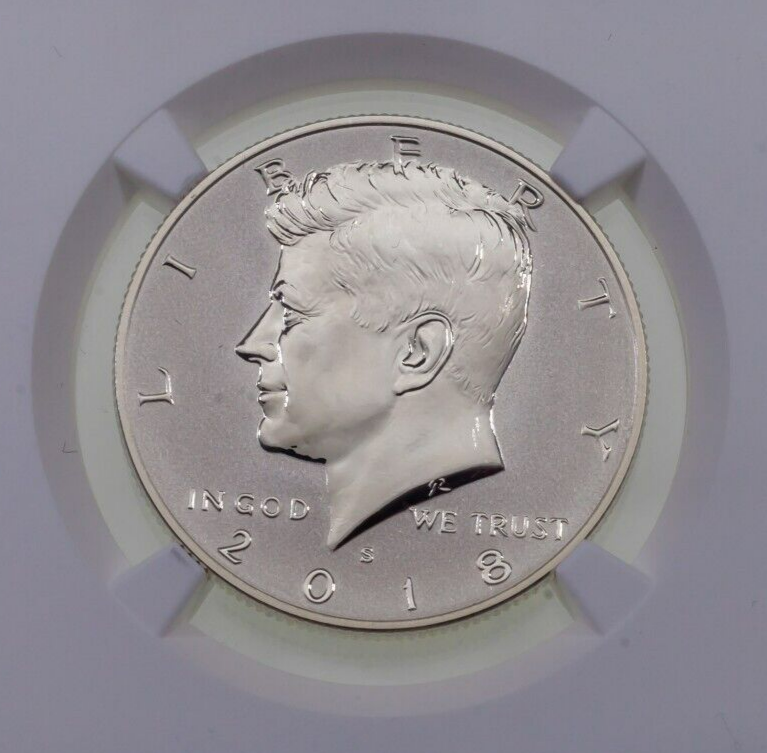 2018-S 50C Kennedy Half Dollar Graded By NGC PF70 Reverse Proof-
show origina... Item image 3