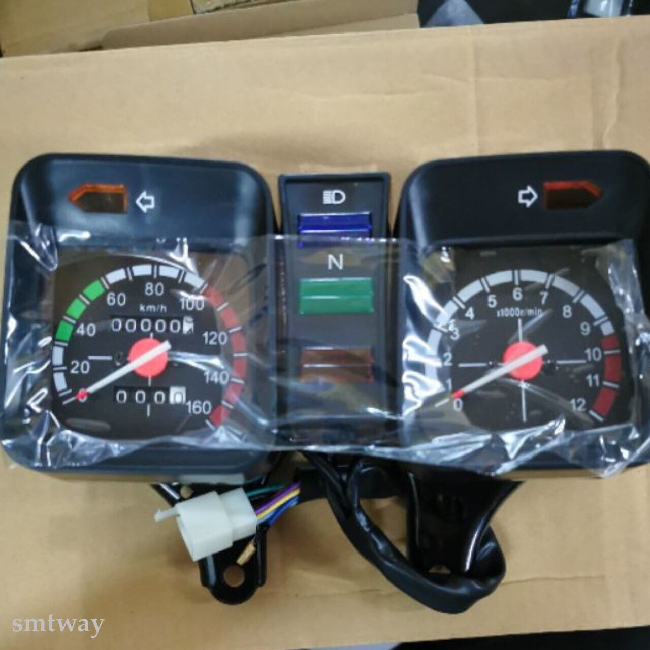 Primary image for Yamaha RXS 100 115 RX115 RXS100 Speedometer Tachometer Gauge Set Oil Indicator